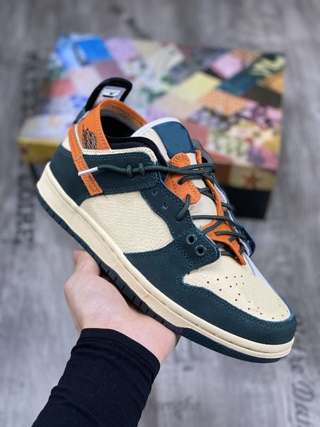 

2021 fashion authentic sb low dunk ejder men women skateboard shoes dunks athletic sports sneakers platform shoes chaussures us5.5-11, White;red