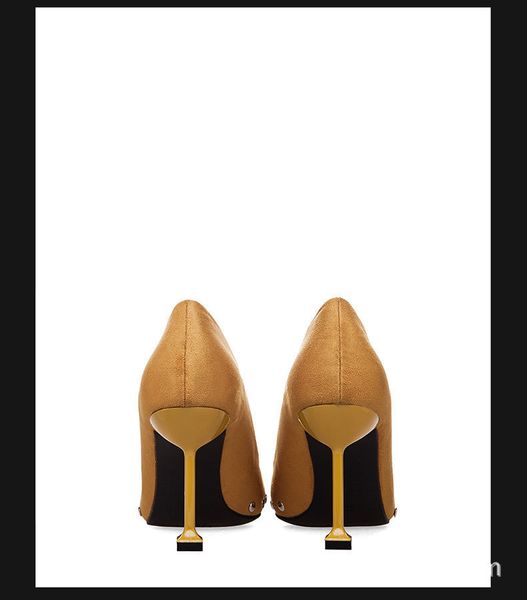 

new arrival woman high heels ladies pointed toe wedding lj200928, Black