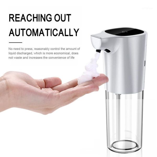 

liquid soap dispenser 275ml automatic vertical foam non-contact sensor electric household products1