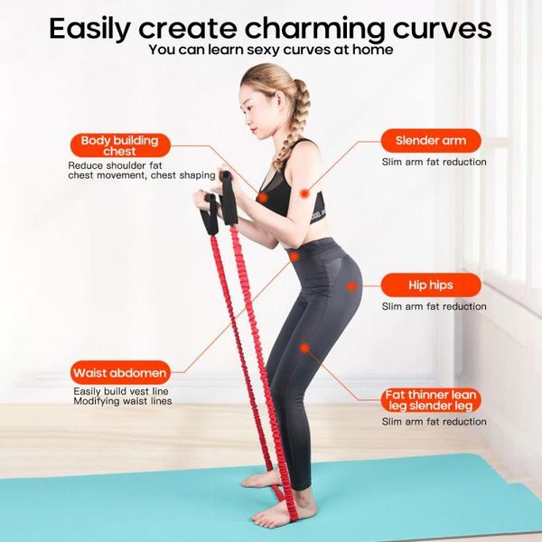 

yoga pull rope fitness workout home excerciser training new fitness resistance bands gym equipment elastic bands yoga belts