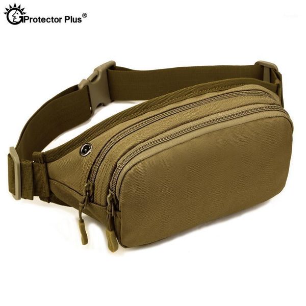 

outdoor bags protector plus tactical men sports 5.7 inches phone waist bag combat small crossbody 900d nylon running riding1