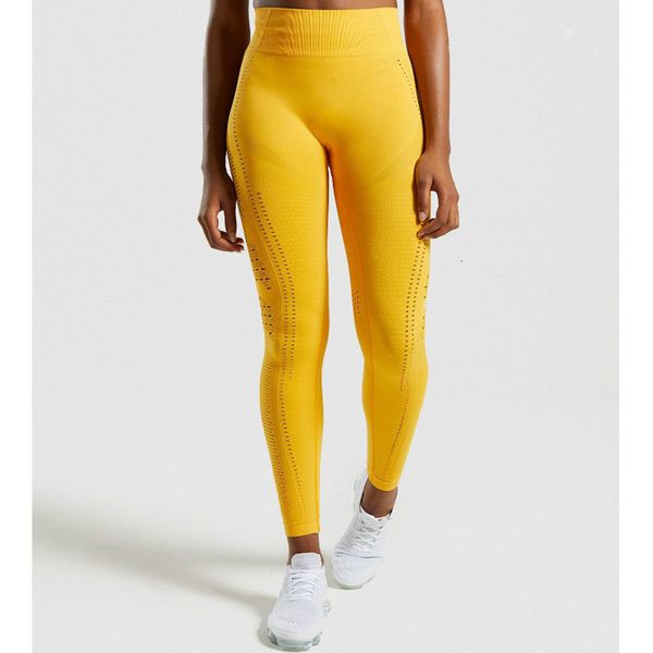 

straight high waist hip lifting seamless yoga capris women's hollow breathable running fitness pants women, Black