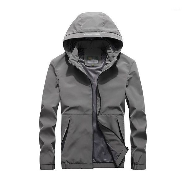 

2020 fashion juniors jacket wind proof water proof fast drying zipper hooded jacket long sleeves spring autumn casual blouse, Black;brown