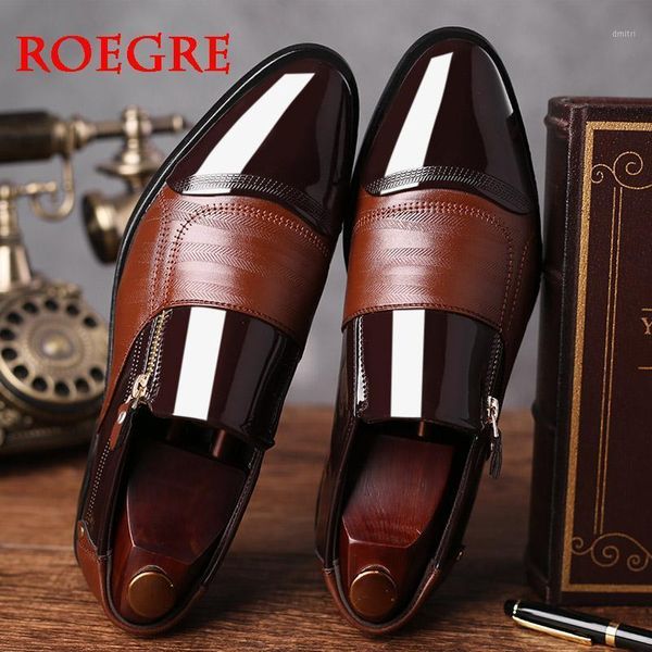 

classic business men's dress shoes fashion elegant formal wedding shoes men non-slip office oxford for pointed men's1, Black