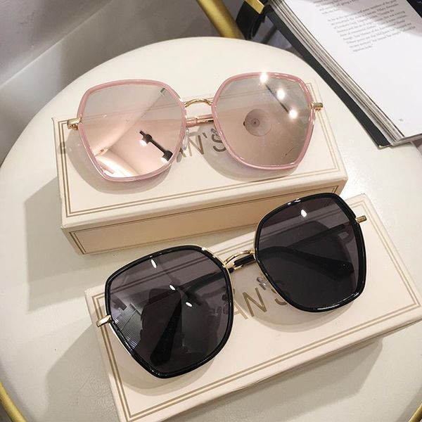 

sunglasses ms 2021 women luxury classic eyewear female original brand designer pierced sun glasses fashion uv400, White;black