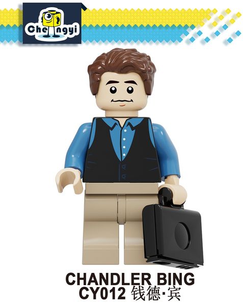 

friends building blocks toy rachel green monica geller joey figures diy bricks toys kids birthday toy