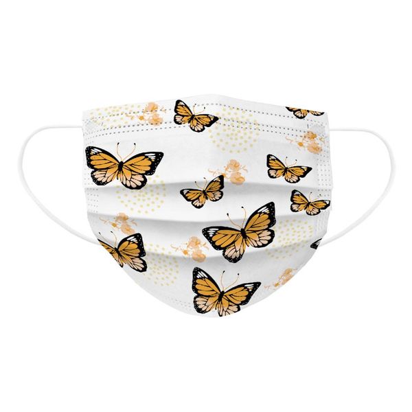 

headband fast delivery mscara 10/20/30/40/50/100pcs mask disposable face mask 3ply ear loop masque within 24 hours wmtscy my_home2010