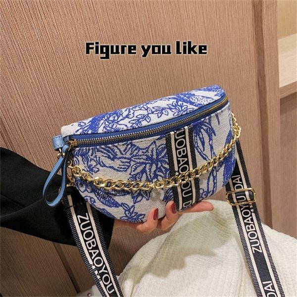 

70% off deals online bag female new fashion net red broadband texture one shoulder messenger mobile phone chest waist bag wholesale store