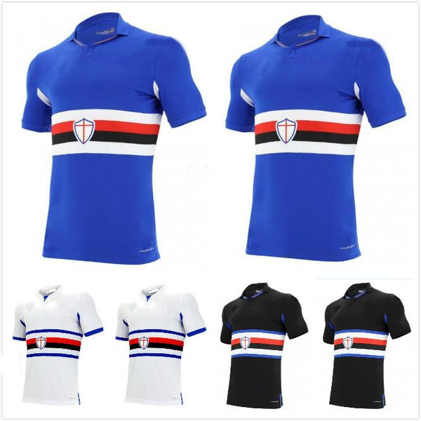 

2020 2021 sampdoria soccer jersey home 20 21 murillo linetty jankto yoshida maroni gabbiadini football uniform shirts thailand, Black;yellow
