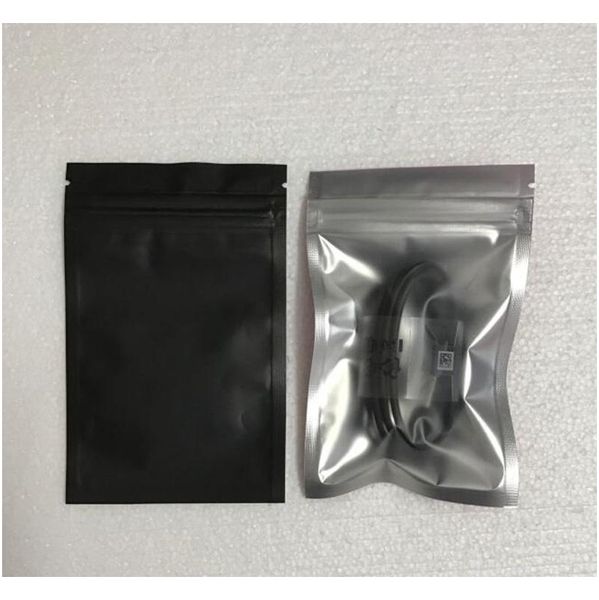 

200pcs/lot 10*15cm food storage aluminum foil zipper bag self seal foil mylar zipper coffee tea powder pouch mylar ba jllwan mx_home