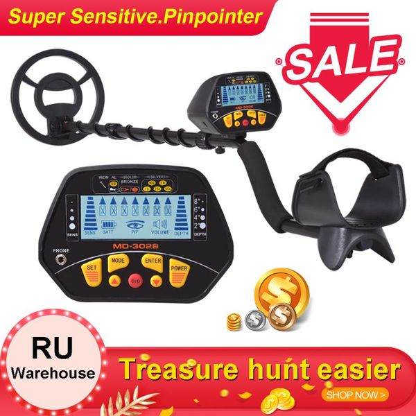

metal detectors winter depth detector gold digger md-5030 /3028 pinpointer professional underground