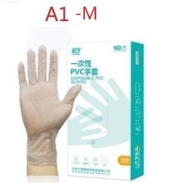 

glove gloves latex disposable nitrile rubber 100pcs/lot protective pvc safet j6l31