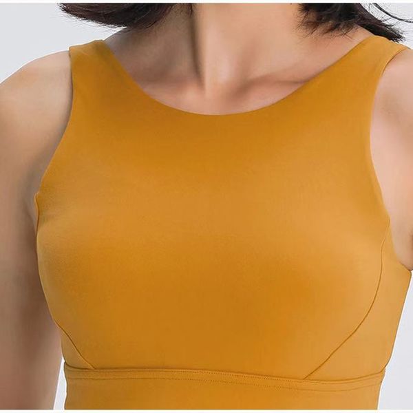 

yoga outfit crop bra girl cloth quick-drying sports hollow beautiful back hem widened vest underwear fitness, White;red