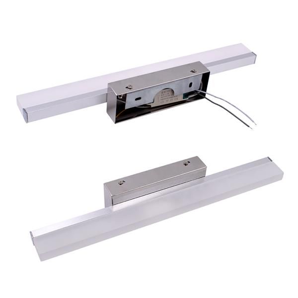 

selling 9w 60cm new and intelligent lamp bathroom light bar silver white light high brightness lights grade material lighting