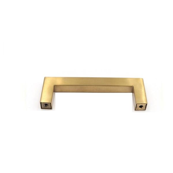 

stainless steel cabinet square handle modern simple furniture handle drawer chest door handle gold