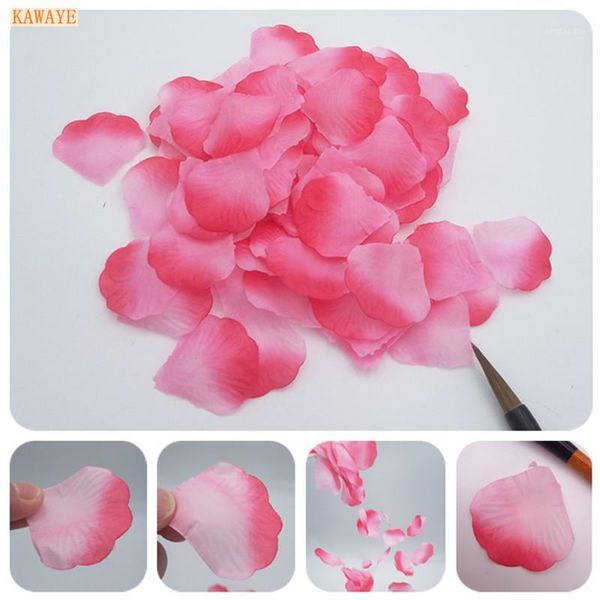 

1000pcs artificial rose petal wedding scene decorative simulation flowers auditorium layout wedding party decoration 6zdz261