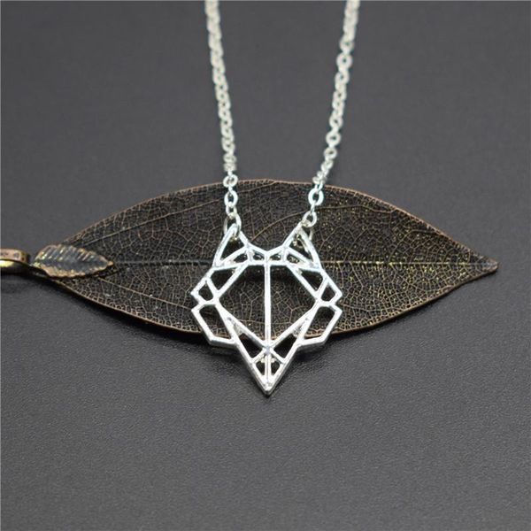 

pendant necklaces elfin origami & pendants jewellery geometric, Silver