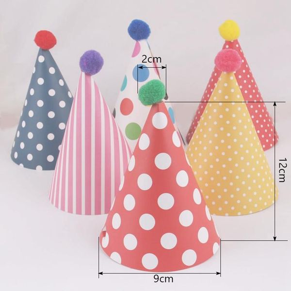 

qifu 11 штук с днем ​​рождения parts hats diy baby душ cap cake crown kids favors party фотографии предметы день рождения подарки поставки b