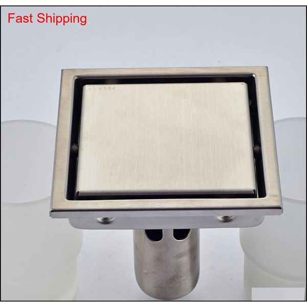 

wholesale and retail bathroom floor drain square stainless steel kitchen room grate waste shower qylmqf toys2010
