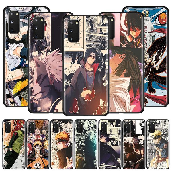 

1dwshockproof silicone sheath of samsung galaxy s10, s9, s8, s20, ultra, s10e plus, naruto and kakashi