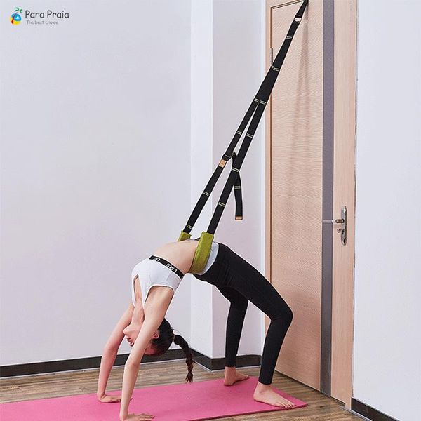 

resistance bands para praia flexibility stretching yoga belt swing indoor dance gymnastics training fitness equipment home gym
