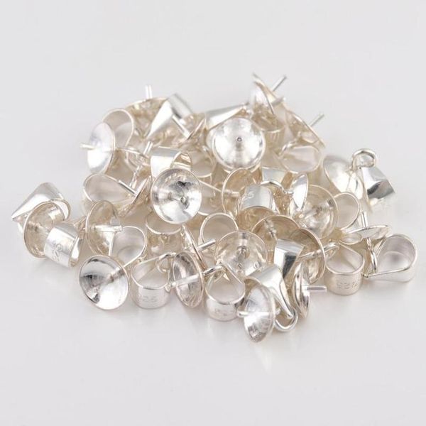 

xinyao 10pcs/lot s925 earring hooks pendant 3/4/5/6mmfor diy earring jewelry making findings components accessories xinyao 1 jllbuc, Silver