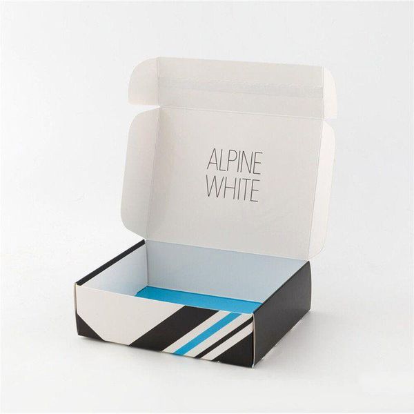

500pcs/lot custom colorful printed cardboard shipping mailer boxes foldable removable packaging clothes sunglasses boxes1