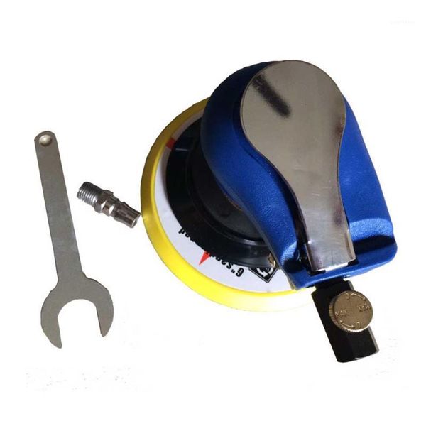 

6 inch mini air sander professional machine aluminum portable grinding tool home pneumatic polishing adjustable high speed diy1