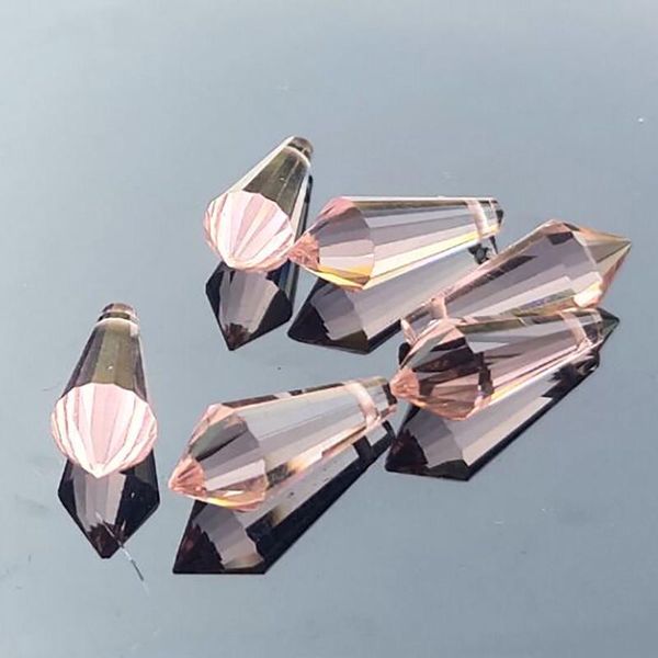 

6pcs clear crystals suncatcher chandelier crystals accessories prisms icicle tine diy pendants hanging ornament home decor 20mm h jllyat