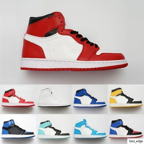 

2020 classic court purple pine green mid og 1 3 men women shoes 1s banned bred chicago royal blue sports sneakers