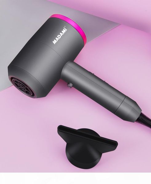 

professional hair dryer 2 in 1 air brush low noise hair dryers negative ionic hair blow salon dryer 1400w strong wind