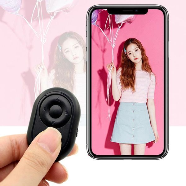 

camera wireless mobile phone smart multifunctional mini flip remote bluetooth page turning self timer controller button1