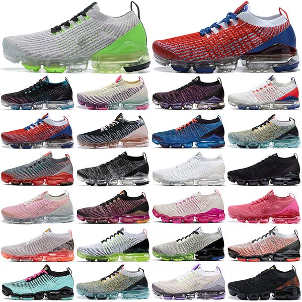 

discount men women running shoes max 3.0 usa triple black particle grey men women trainers outdoor sports sneakers 36-45