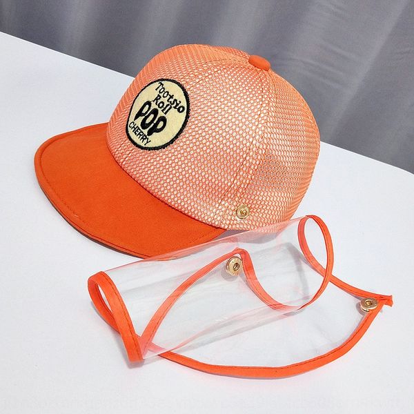 

baby protective net anti-flying foam peaked summer infant sun hat children's baseball detachable protective spire cap cap mask yt9n7