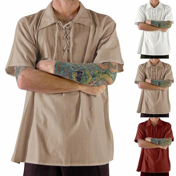 

2019 summer plus size men's cool and thin breathable collar hanging dyed gradient cotton shirt camisa social masculina hawaiian, White;black