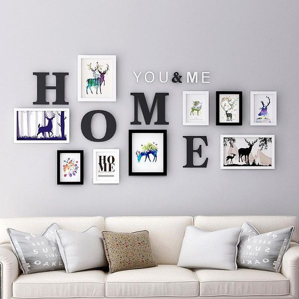 

frames po wall frame combination living room home decoration 5 7 10 inches modern creative european style set