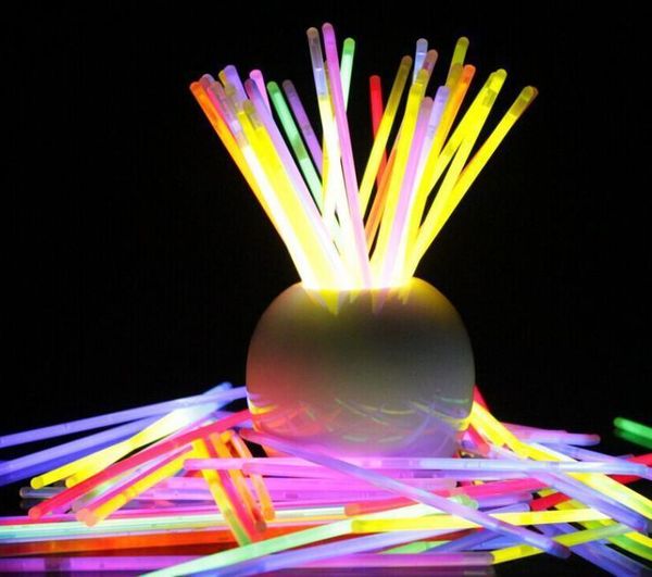 

concert glow flash light party necklaces novelty wand 7.8''multi flashing vocal stick neon toy bracelet stick led color led bbyst