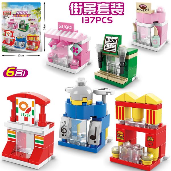 

mini paradise building blocks set carousel model bricks toys for children toy friends for girl birthdays gift