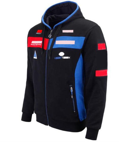 

2021 trendy fashion style autumn and winter windproof fleece jacket, car fan street running hoodie, forest road field cycling uniform, warm