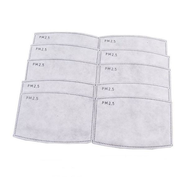 

haze for mask anti pm2.5 kids filter mouth mask replaceable filter-slice 5 layers non-woven activated carbon filte