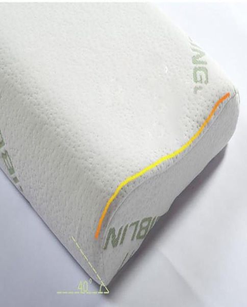 

подушка шеи медленная отскок память пена для памяти дом использование горячие продажи спящие принты подушки бамбуковые волокна здравоохранен