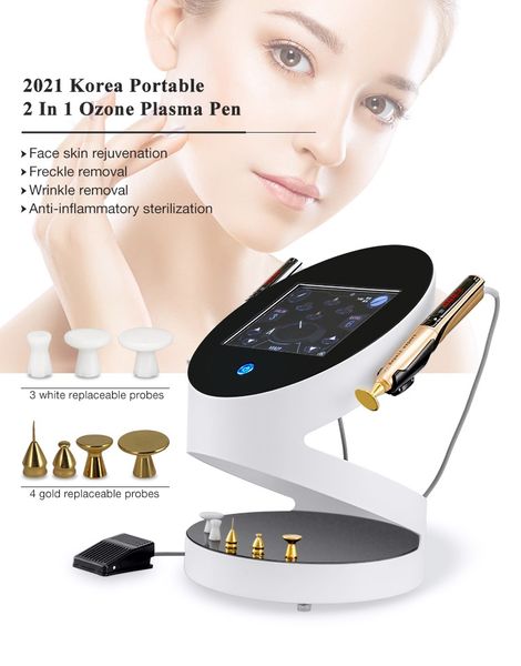 Fibroblast Plasma Caneta Máquina RF Equipamento 2 em 1 Facial apertando a pele levantamento para acne Aumentar elasticidade da pele Limpeza profunda Popular com mercado global