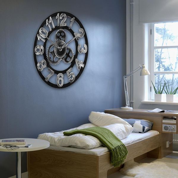 

промышленные шестерни настенные часы старинные декоративные ретро деревянные настенные часы промышленного возраста стиль деревянные часы ком