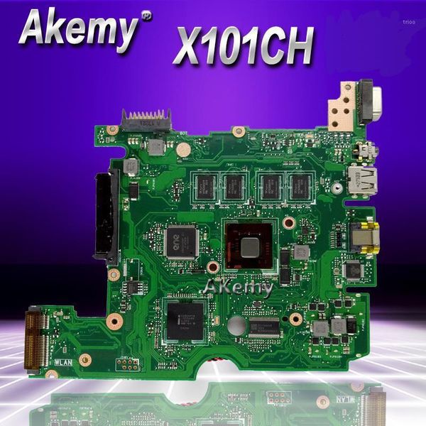 

akemy x101ch motherboard rev2.3 / 2.0 for asus x101c x101ch lapmotherboard mainboard1