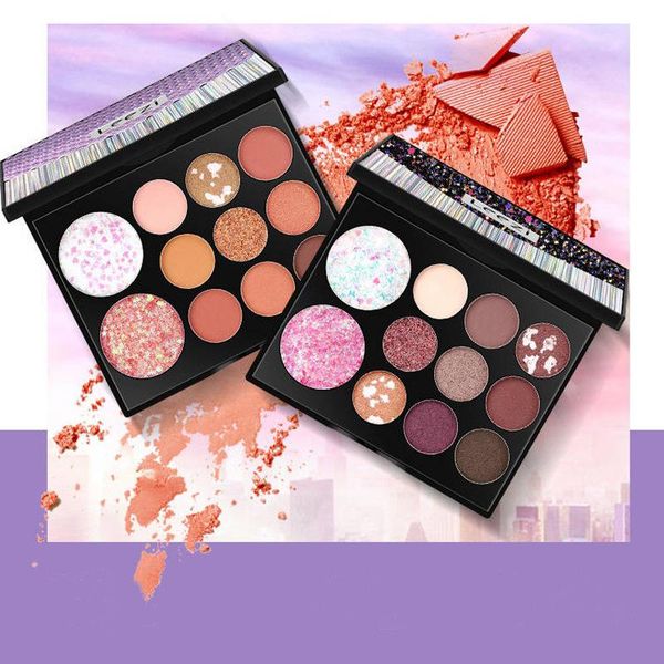 

eye shadow liz galaxy aurora eyeshadow compact delicate color holding makeup waterproof and sweatproof large sequin matte 11 eyeshado