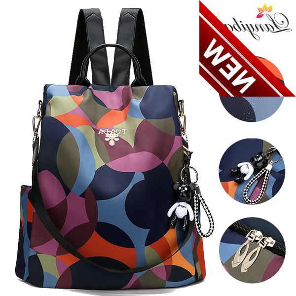 

fashion women oxford cloth shoulder school bags for teenage girls light ladies travel backpack mochila feminina