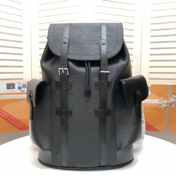 

2021 fashion luxury high capacity women's backpacks fashionable and comfortabl men's school bag model m065041379 size 41*47*13cm