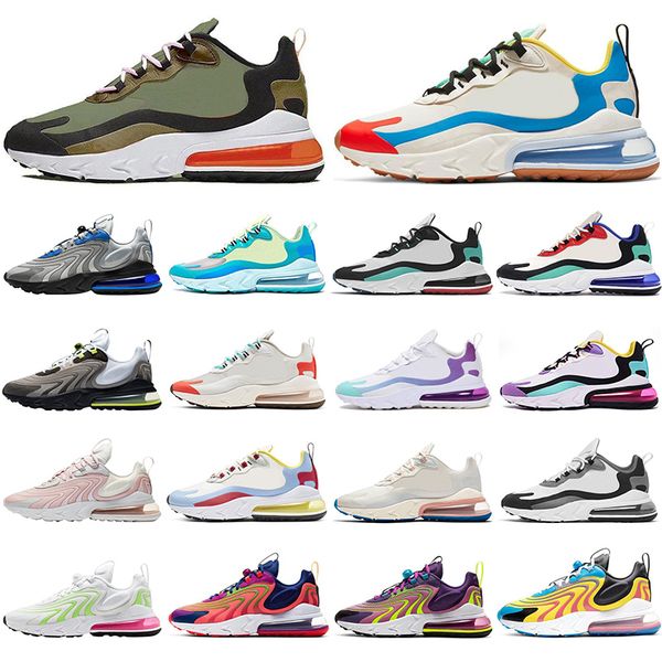 

2021 react running shoes for men women triple black bauhuas travis scotts electronic music sunny yellow outdoor mens trainers sport sneaker