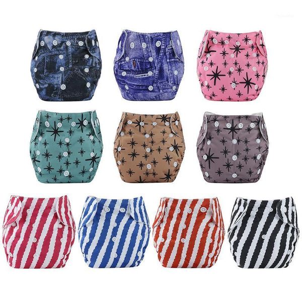 

cloth diapers 1pc baby diaper reusable nappy born nappies washable cover  ajustable1
