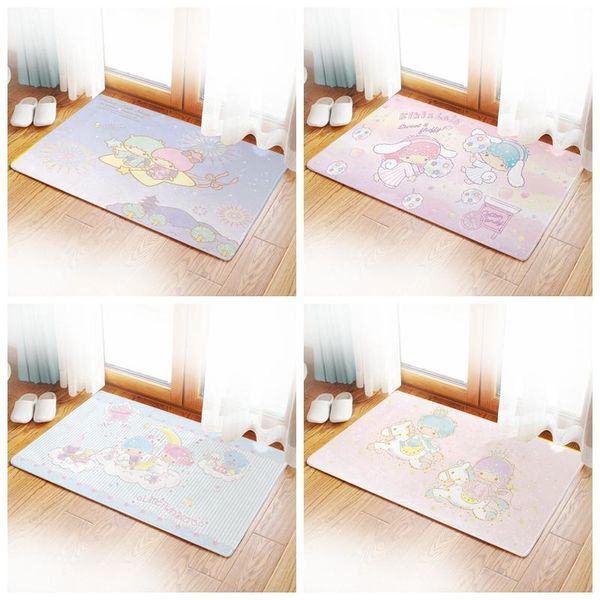 

twin star pom purin customized anime mat decoration home carpets cartoon rug bedroom floor mats bath plush rugs doormat new